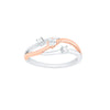 Swirl Design Diamond and Platinum Finger Ring - Image 2 - GEMHUB & CO.