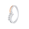 Reliable Diamond Studded Platinum Finger Ring - 950Pt Platinum - GEMHUB & CO.