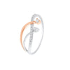 Chic Diamond and Platinum Finger Ring - 950Pt Platinum - GEMHUB & CO.
