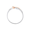 Chic Diamond and Platinum Finger Ring - Image 3 - GEMHUB & CO.