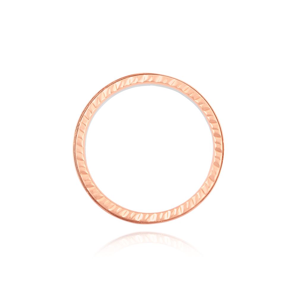 Lustrous Dual Metal Platinum Ring - Image 2 - GEMHUB & CO.