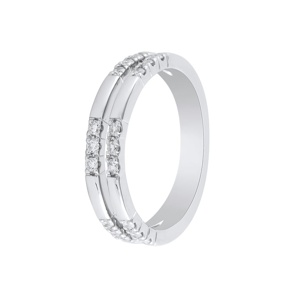 Classic Diamond Platinum Ring - 950Pt Platinum - GEMHUB & CO.