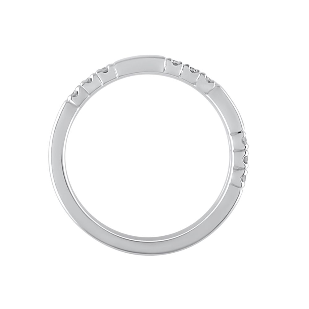 Classic Diamond Platinum Ring - Image 3 - GEMHUB & CO.