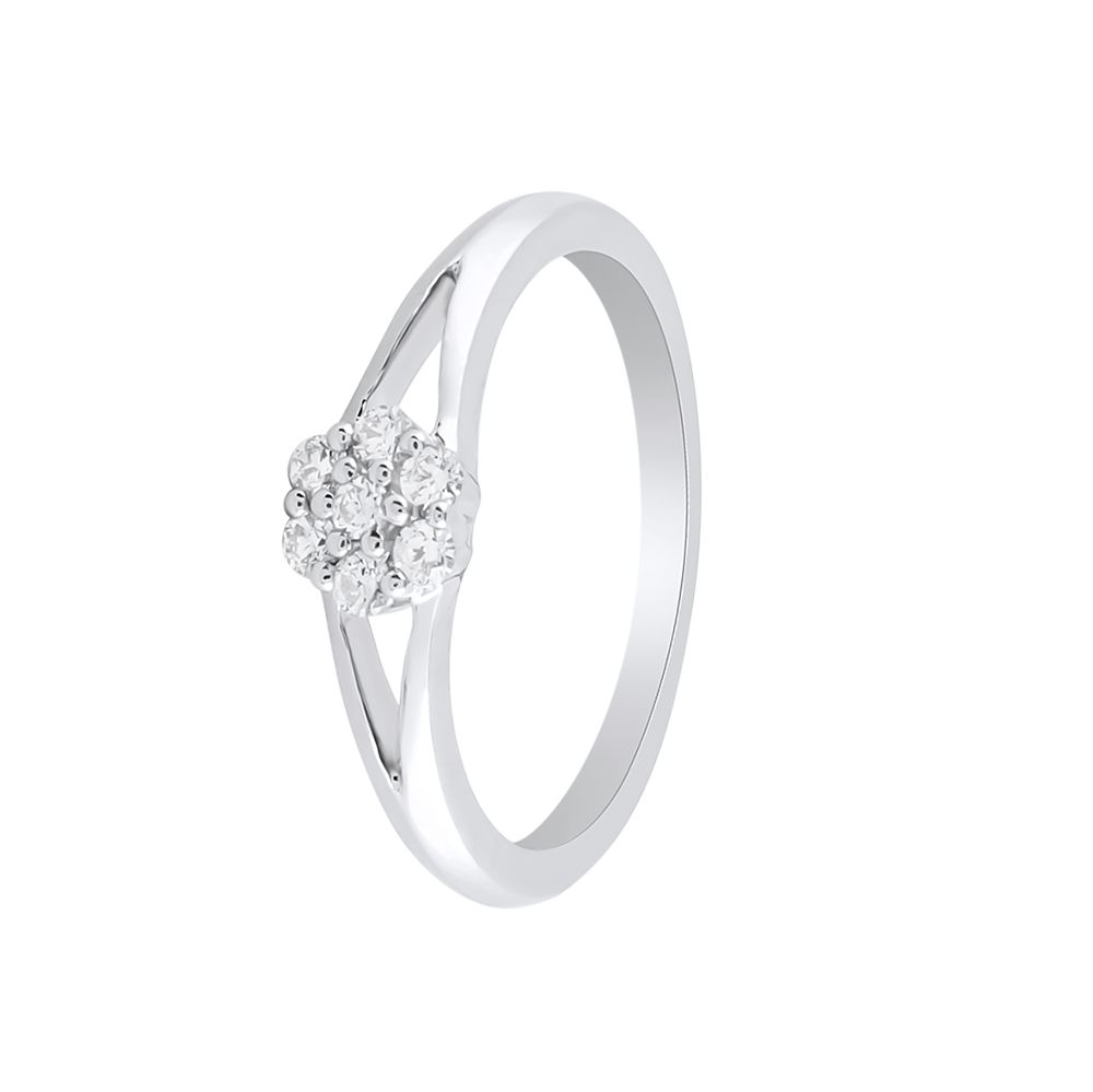 Stunning Diamond Platinum Ring - 950Pt Platinum - GEMHUB & CO.