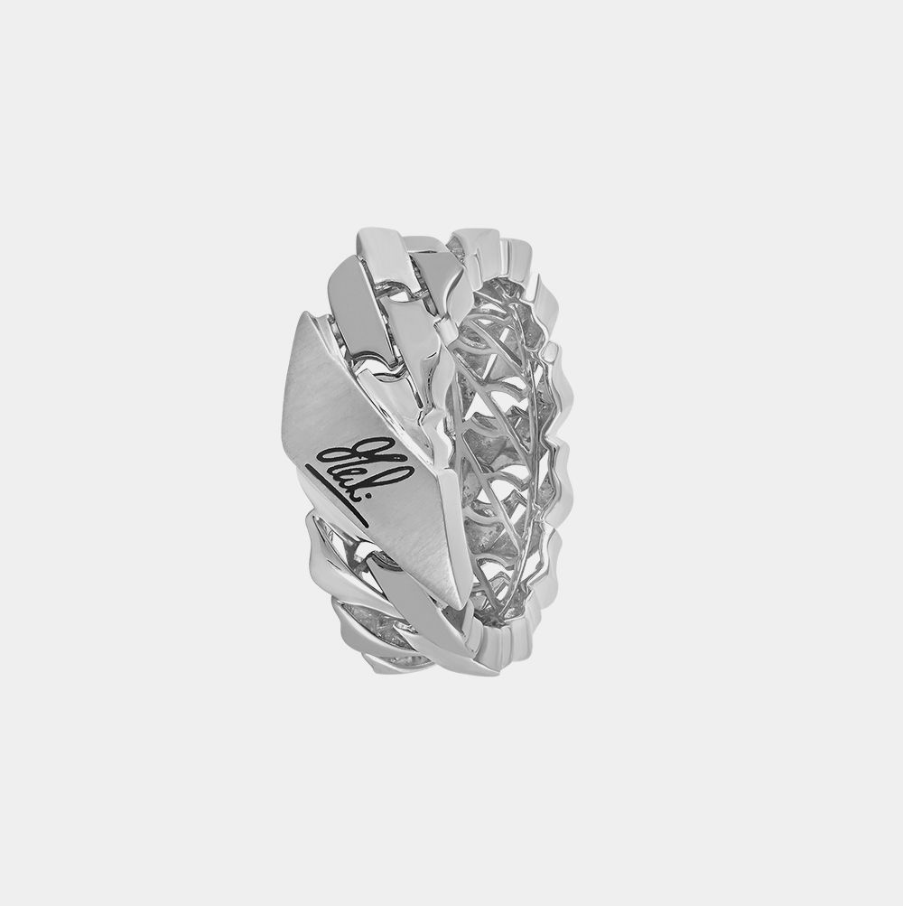 Mahi Signature Platinum Ring For Men - 950Pt Platinum - GEMHUB & CO.
