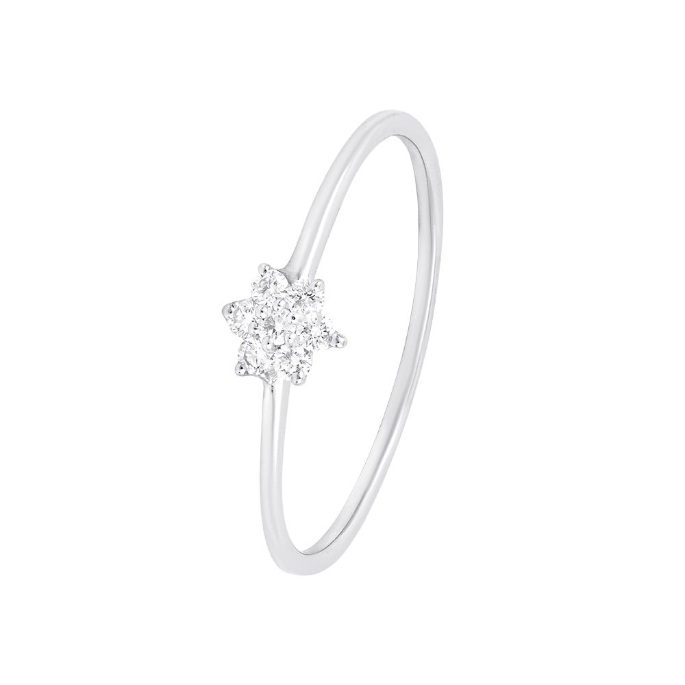 Eternal Brilliance Platinum Nakshatra Ring - 950Pt Platinum - GEMHUB & CO.