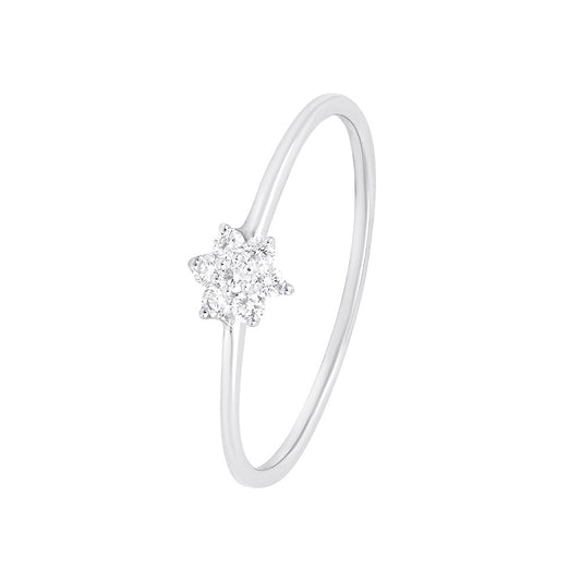 Eternal Brilliance Platinum Nakshatra Ring - 950Pt Platinum - GEMHUB & CO.