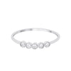5 Stone Platinum Diamond Ring - Image 3 - GEMHUB & CO.