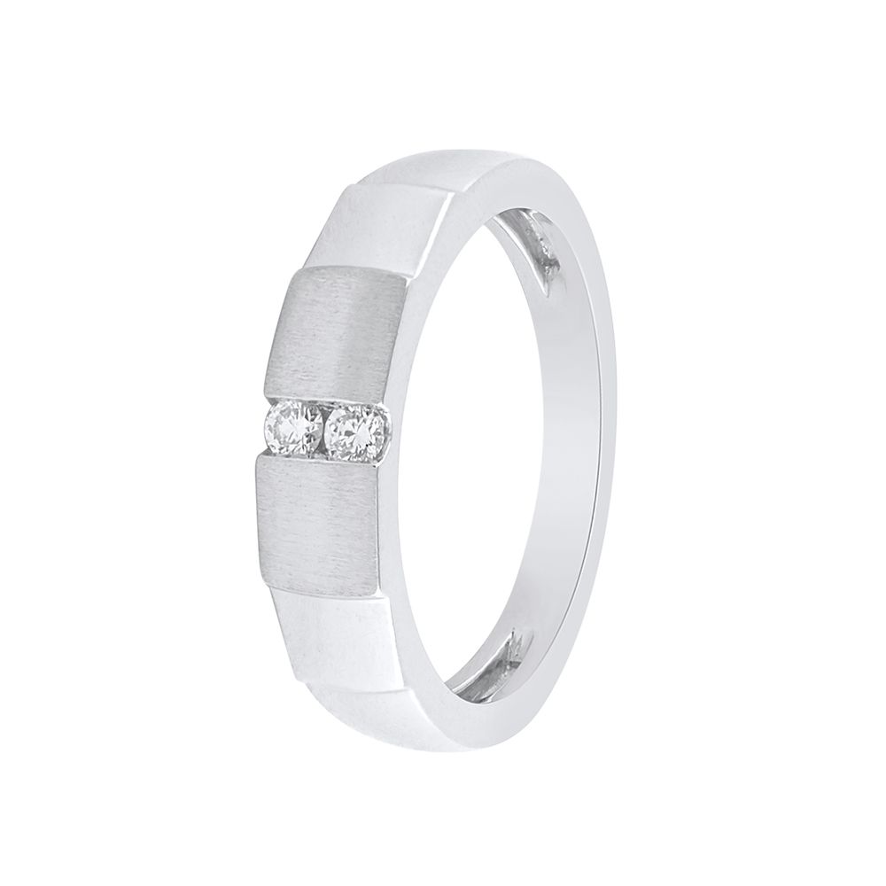 Sleek Platinum Ring For Men - 950Pt Platinum - GEMHUB & CO.