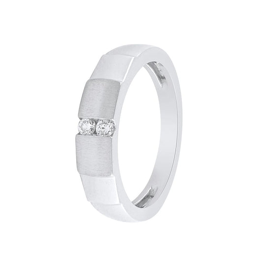 Sleek Platinum Ring For Men - 950Pt Platinum - GEMHUB & CO.