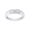 Sleek Platinum Ring For Men - Image 2 - GEMHUB & CO.