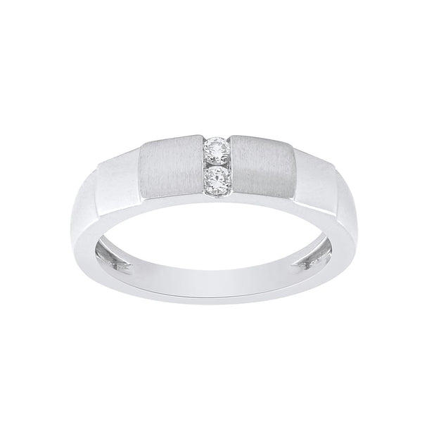 Sleek Platinum Ring For Men - Image 2 - GEMHUB & CO.