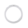 Sleek Platinum Ring For Men - Image 3 - GEMHUB & CO.