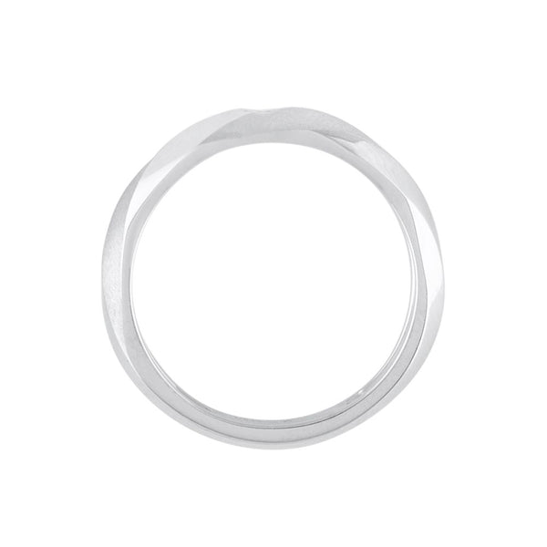 Resilient Platinum Ring For Men - Image 3 - GEMHUB & CO.