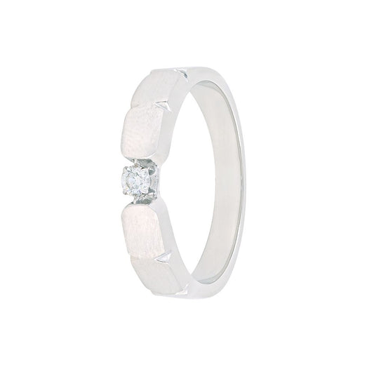 Sophisticated Platinum and Diamond Men's Band - 950Pt Platinum - GEMHUB & CO.