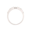 Sophisticated Platinum and Diamond Men's Band - Image 3 - GEMHUB & CO.