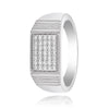 Diamond Sparkle Ring - 950Pt Platinum - GEMHUB & CO.