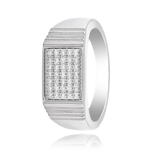 Diamond Sparkle Ring - 950Pt Platinum - GEMHUB & CO.