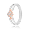 Centre Bloom Diamond Ring - 950Pt Platinum - GEMHUB & CO.