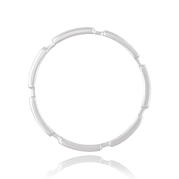 Minimal Platinum Ring - Image 2 - GEMHUB & CO.
