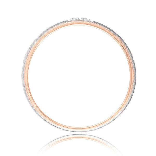 Dual Sleek Diamond Ring - Image 3 - GEMHUB & CO.