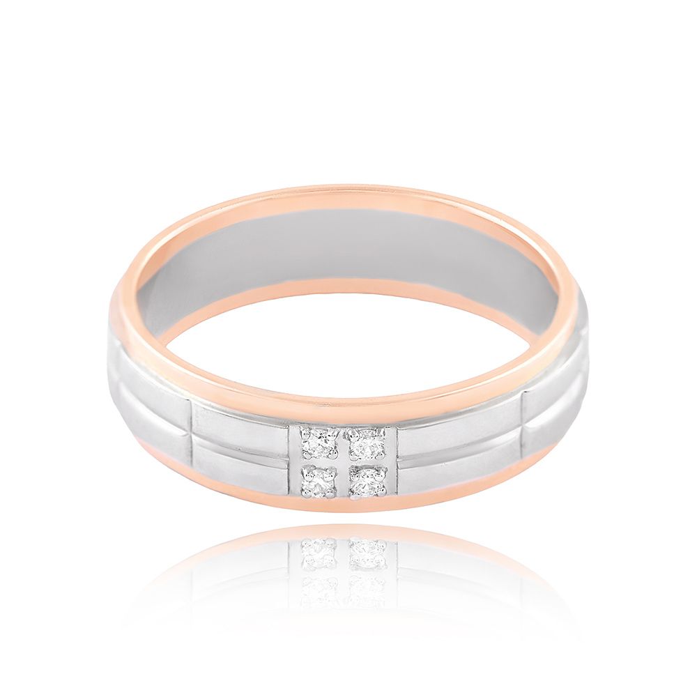 Dual Sleek Diamond Ring - Image 2 - GEMHUB & CO.