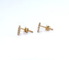 Fancy Women's proposal Gift Stud Natural Diamond Earrings 14k Gold GH SI Round - Image 6 - GEMHUB & CO.