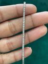 Certified 3.25Ct Lab-Grown/CVD Diamond Tennis Bracelet Women's 18k White Gold - Image 6 - GEMHUB & CO.