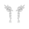 Marquise Cut Natural Certified Diamond Drop Dangel Earrings In 14k White Gold - Image 3 - GEMHUB & CO.