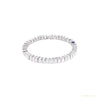 Natural Certified Round Cut Diamond Tennis Bracelet 14k White Gold 6.20Ct GH/SI – white background main image