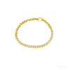 Sparkling Natural GH/VS Diamond 14k Gold 3Ct Round Cut Women's Tennis Bracelet – white background main image