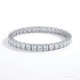 Special 5CT Round Cut Natural Diamond Tennis Bracelet Gift 14k Yellow Gold