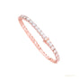 Round Cut 4.50CT IGI Certified Natural Diamond Tennis Bracelet 14K Yellow Gold