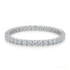 6.20Ct Round Cut GH/VS Natural Diamond Tennis Bracelet Engagement Gift 14k Gold – white background main image