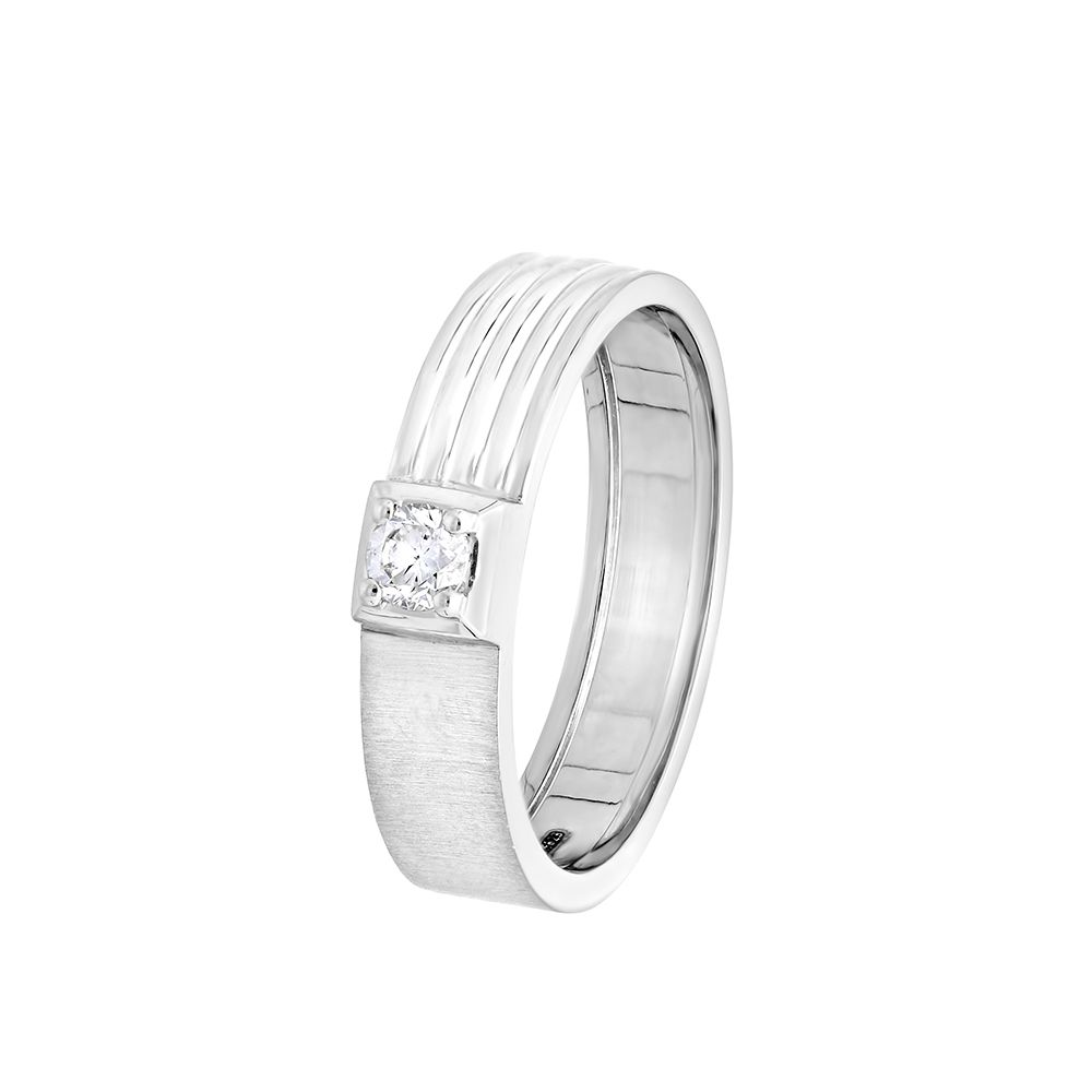 Evergreen Engagement Ring For Men - 950Pt Platinum - GEMHUB & CO.
