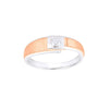 Eclectic Dual Toned Diamond Band - Image 2 - GEMHUB & CO.