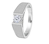 Quality Men's Diamond Solitaire Ring - 950Pt Platinum - GEMHUB & CO.