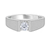 Quality Men's Diamond Solitaire Ring - Image 2 - GEMHUB & CO.