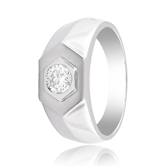 Modern Craft Diamond Ring - 950Pt Platinum - GEMHUB & CO.