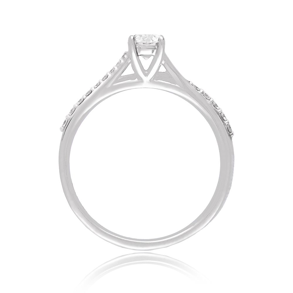 Elegance Radiant Diamond Ring - Image 3 - GEMHUB & CO.