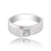 Platinum Bezel Diamond Ring - Image 2 - GEMHUB & CO.