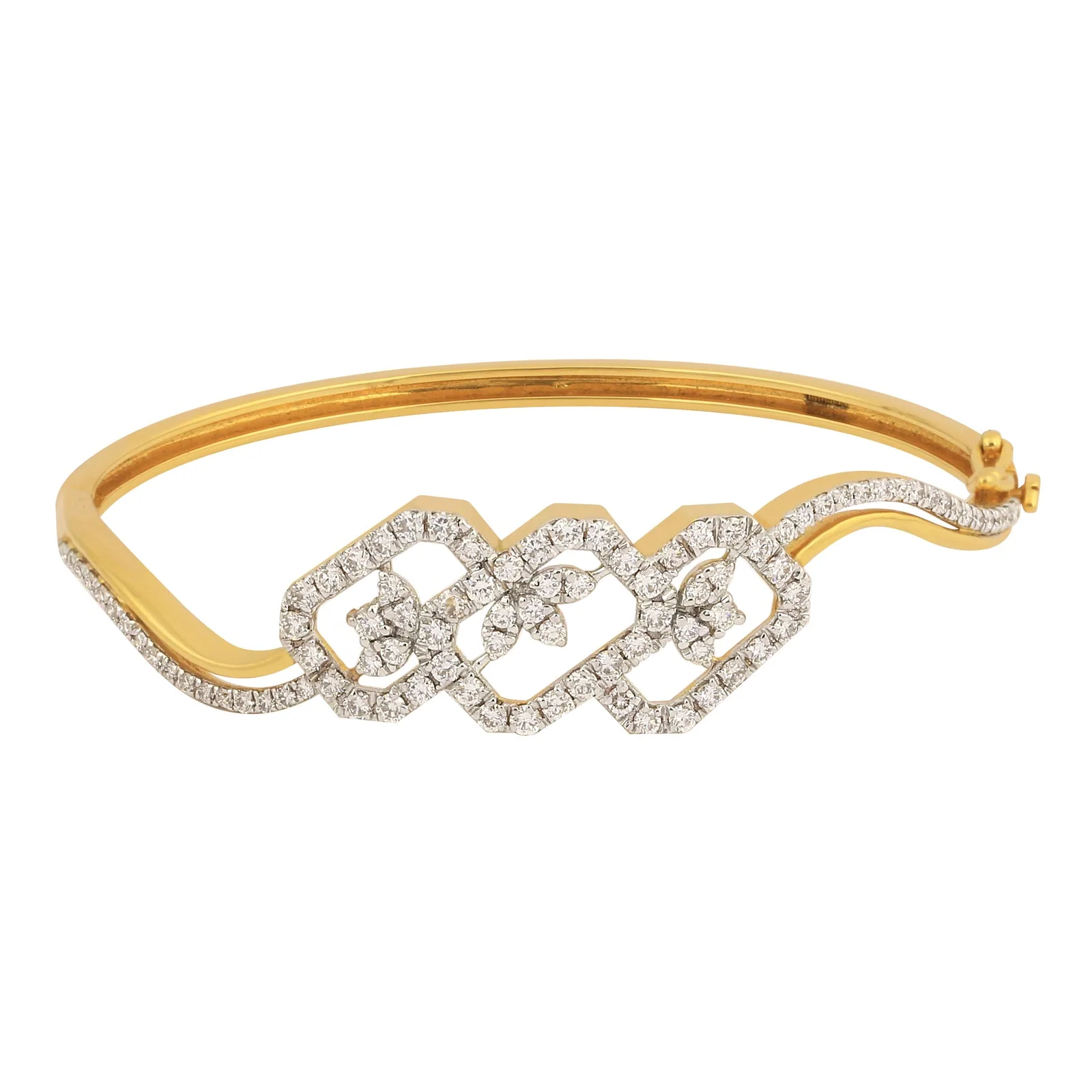 1.82ct Natural Diamond Tennis Bracelet - view 2