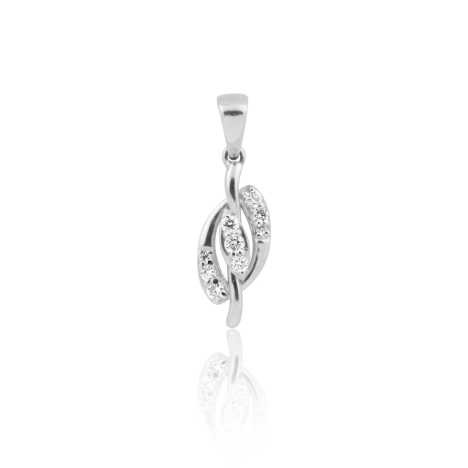 0.24 Ct IGI Certified Natural Diamond Pendant in 18K Gold Vermeil Jewelry For Women