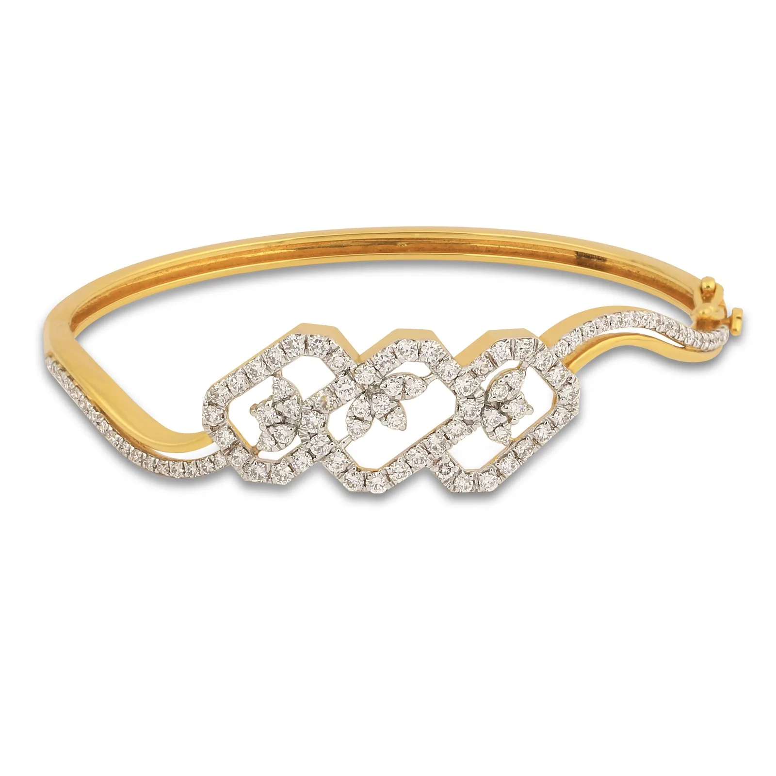 1.82ct Natural Diamond Tennis Bracelet - view 5