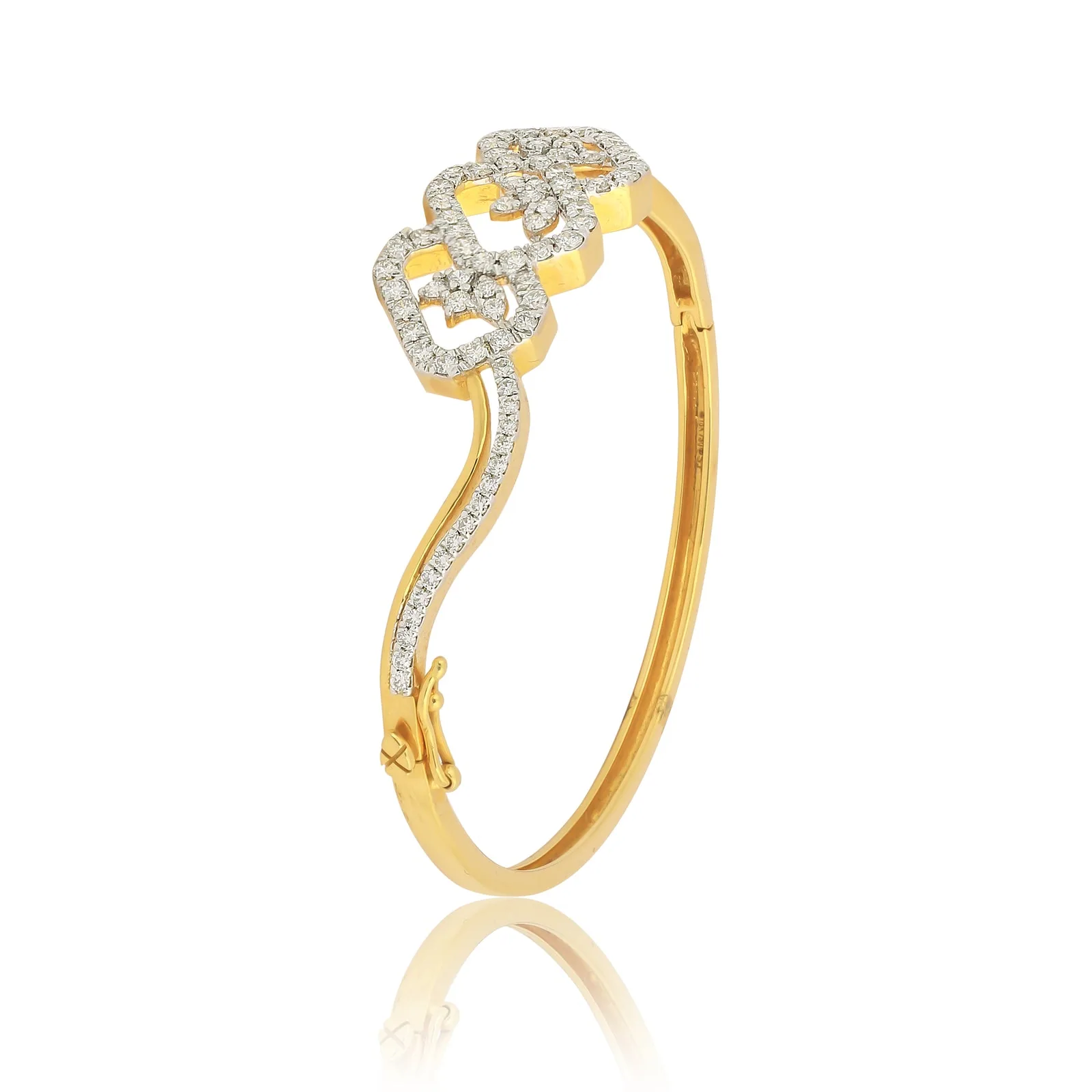 1.82ct Natural Diamond Tennis Bracelet - view 6