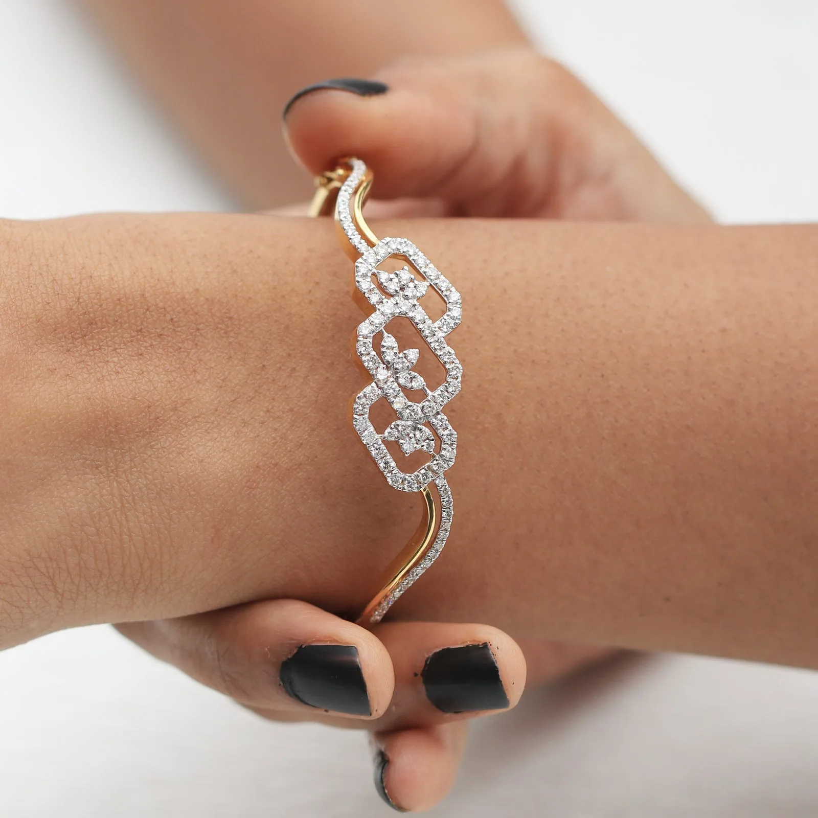 1.82ct Natural Diamond Tennis Bracelet - view 9