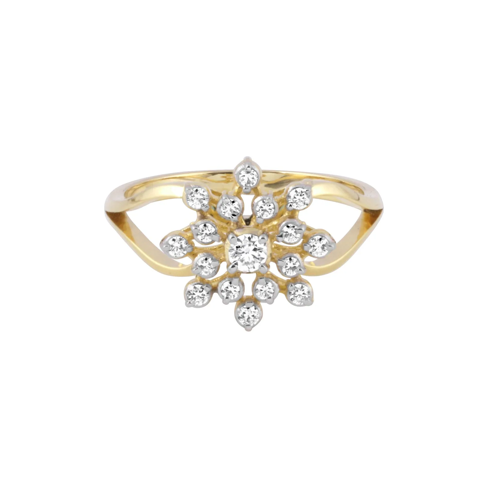 IGI Certified Lab Grown Diamond Oval Halo Ring, 0.24 Ct tw, VVS/E — 18K Solid Gold