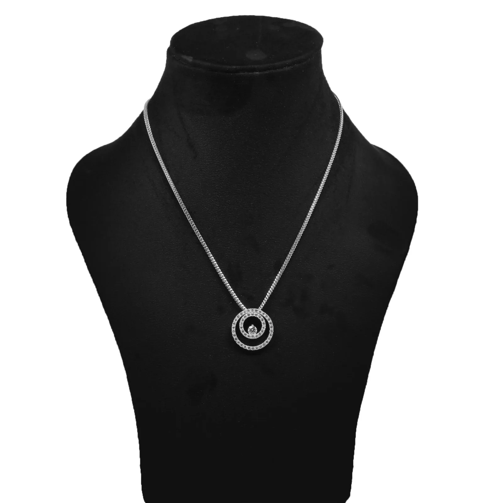 IGI Certified Lab Grown 1.58 Ct Round-Cut Solitaire Pendant Necklace, VVS/E — 18K Solid Gold, Adjustable Chain