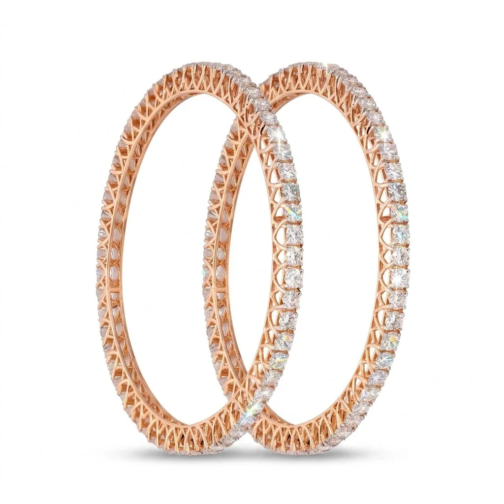 IGI Certified Lab Grown Diamond Tennis Bracelet — 14K/18K Solid Gold, 17.77 Ct tw, VVS/E - view 7
