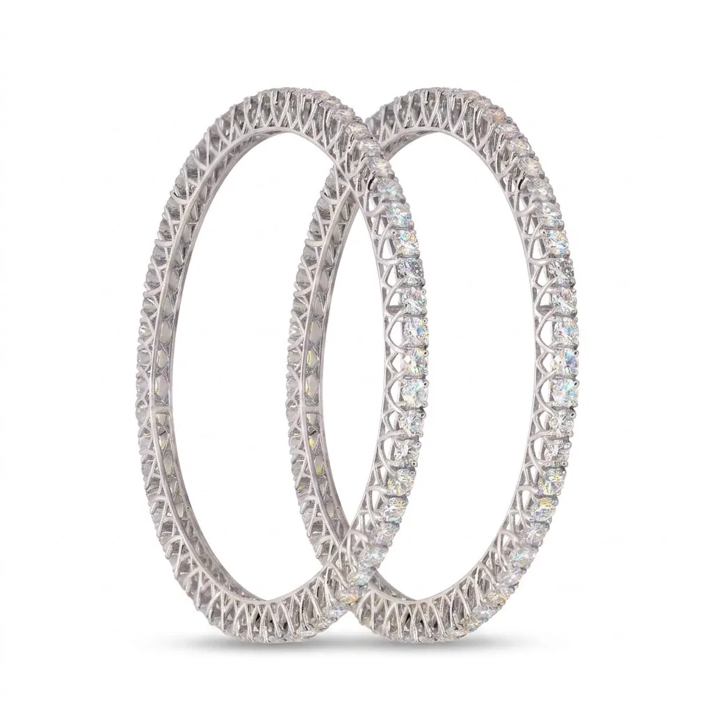 IGI Certified Lab Grown Diamond Tennis Bracelet — 14K/18K Solid Gold, 17.77 Ct tw, VVS/E - view 8